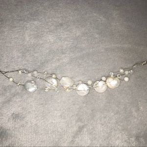 Beautiful white pearl bracelet